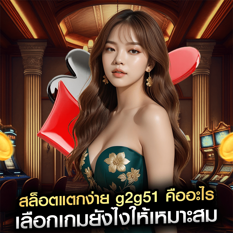 สล็อตแตกง่าย g2g51 คืออะไร เลือกเกมยังไงให้เหมาะสม